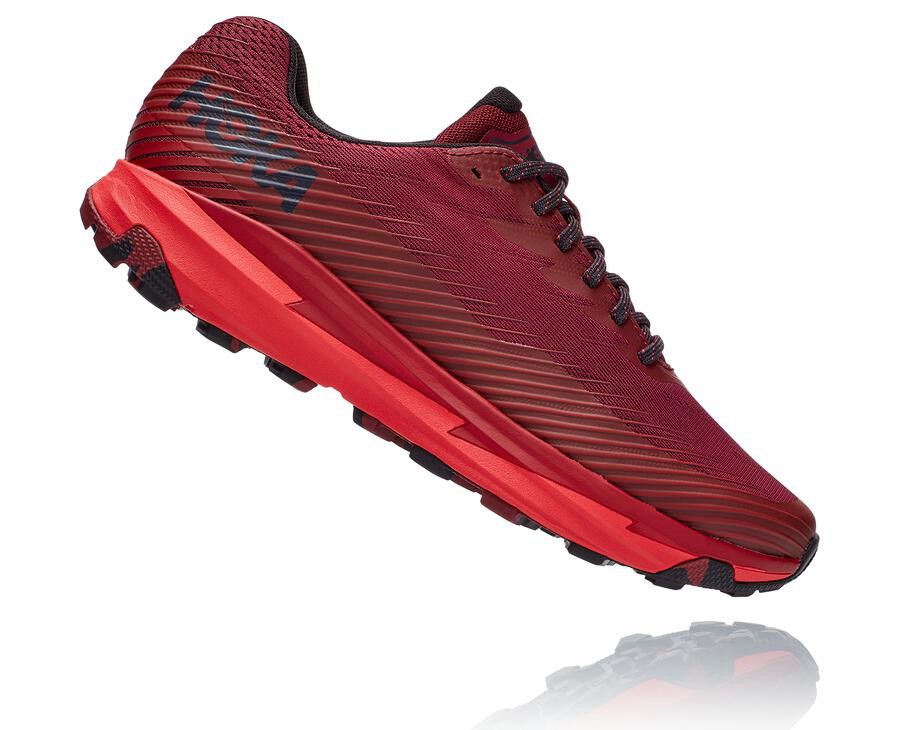 Hoka One One Trailsko Herre - Torrent 2 - Rød - 921748NKC